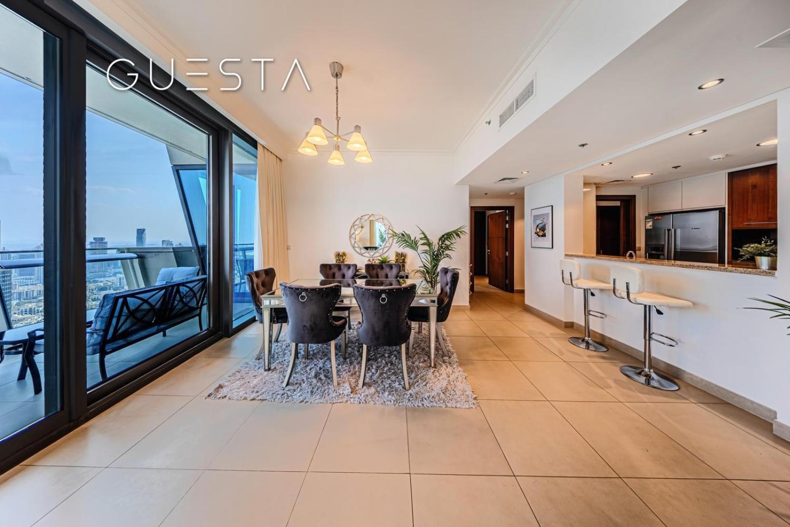 Burj Vista By Emaar - Burj Khalifa & Fountain Views, Downtown Dubai Apartment Exterior foto